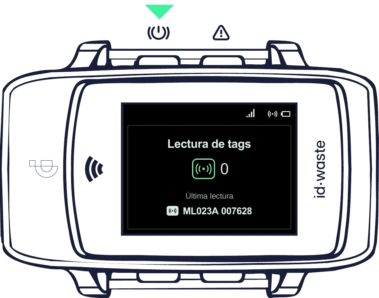 Lectura de tags – Dispositivo ID·WEAR