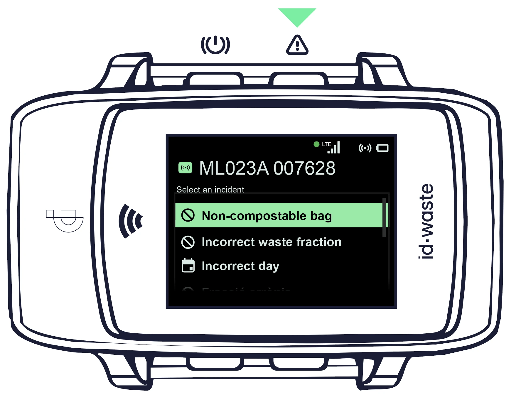 Linking incidents to a tag reading – ID·WEAR device