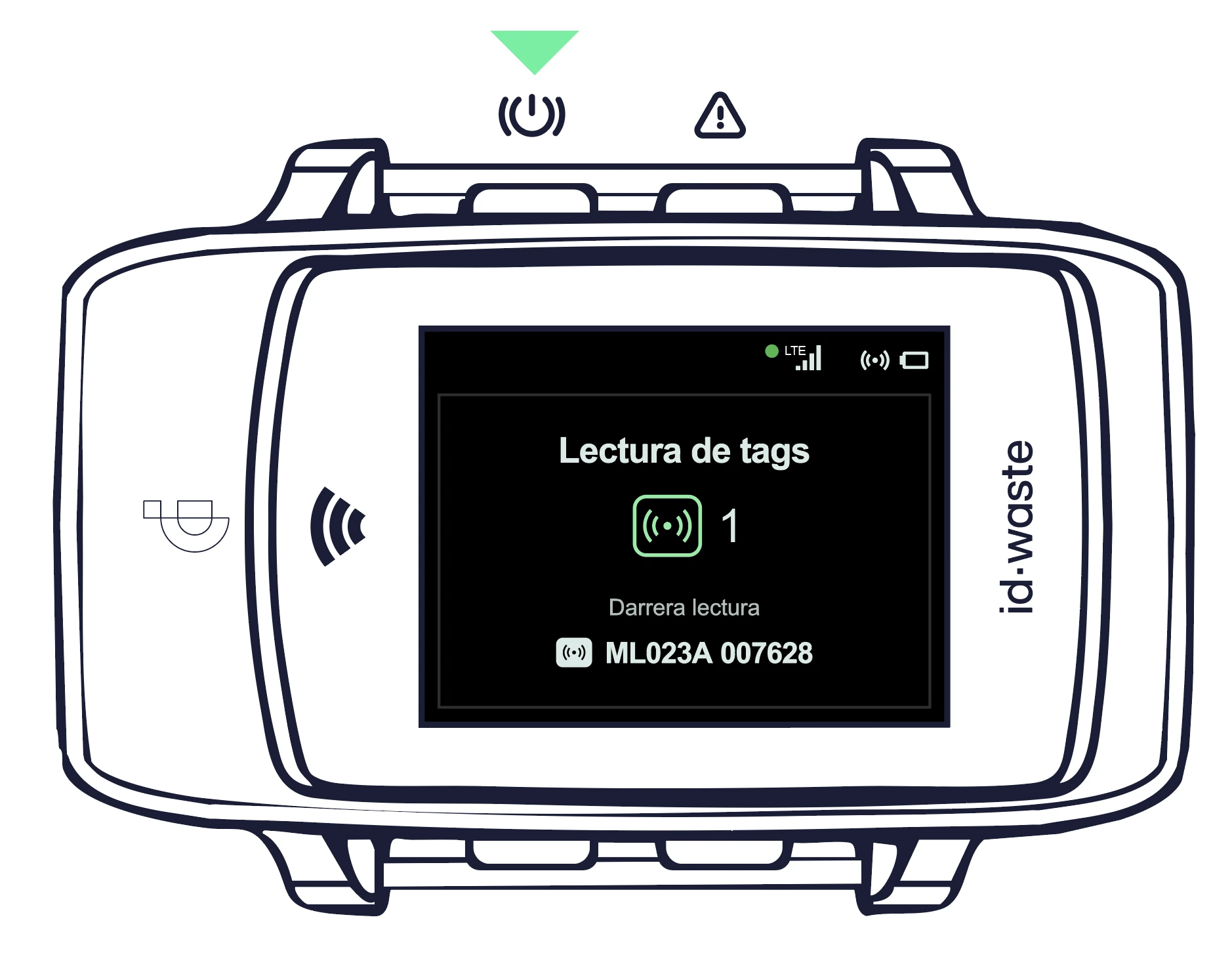 Lectura de tags – Dispositiu ID·WEAR