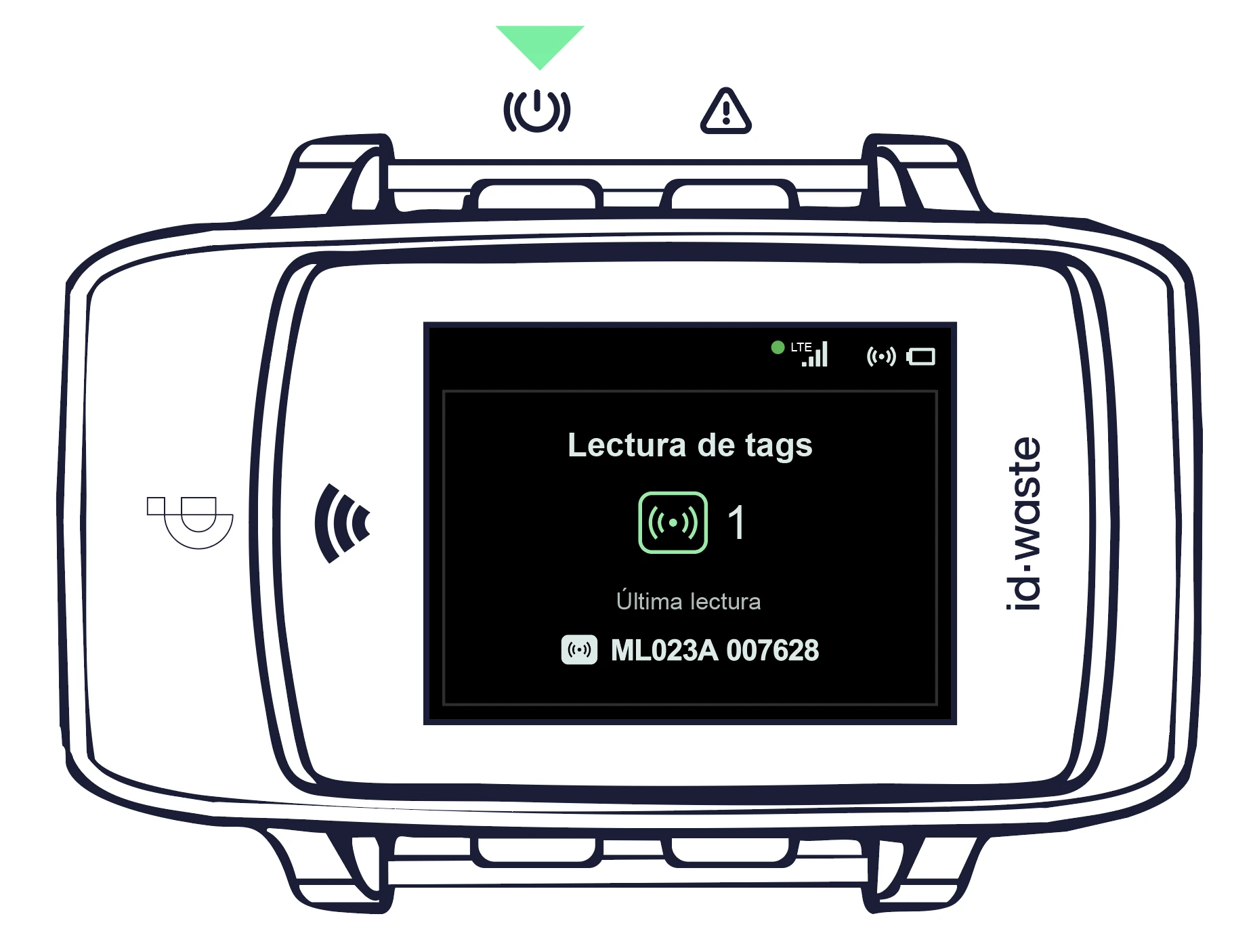 Lectura de tags – Dispositivo ID·WEAR